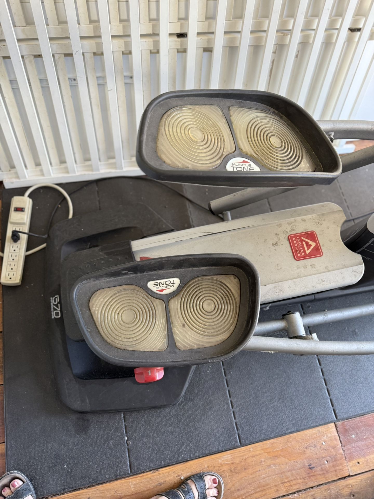 Elliptical- Works But Squeaks-