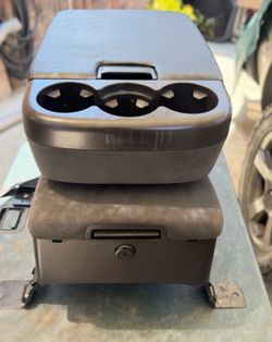 Silverado jump seat console