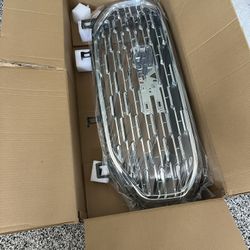 For 2018-2021 GMC Terrain Denali Style Front Upper Grille Chrome Assembly Grill