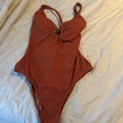 One Piece, Bathing Suit, Size Medium