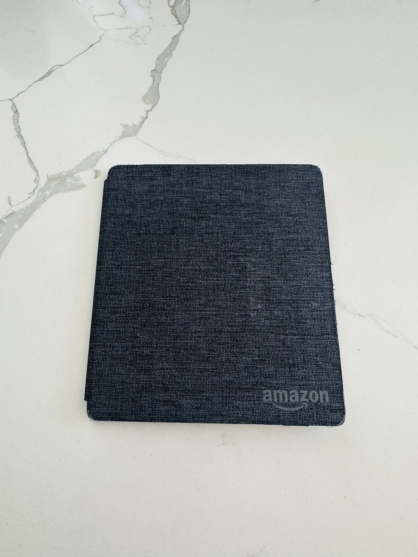 Kindle Oasis 2 (10th Generation) with Amazon Kindle Water-safe Fabric Cover Charcoal Black Case