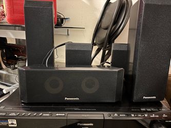 Panasonic Home Theater Video/music Center and subwoofer