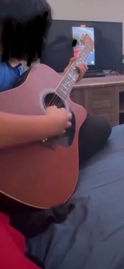 Brown Acoustic/Electric McKinley ProSeries - 12 String Guitar