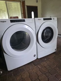 Whirlpool washer and dryer