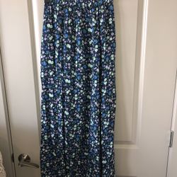 Hollister Floral Maxi Skirt Size XS