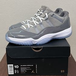 Jordan 11 Low Cool Grey Size 10
