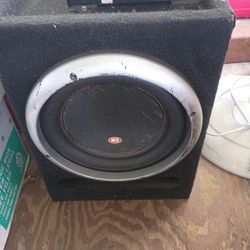 10 Inch Menphis Speaker With Menphis 6000 Amp