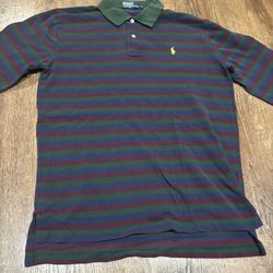 Ralph Lauren striped polo shirt polo size medium 