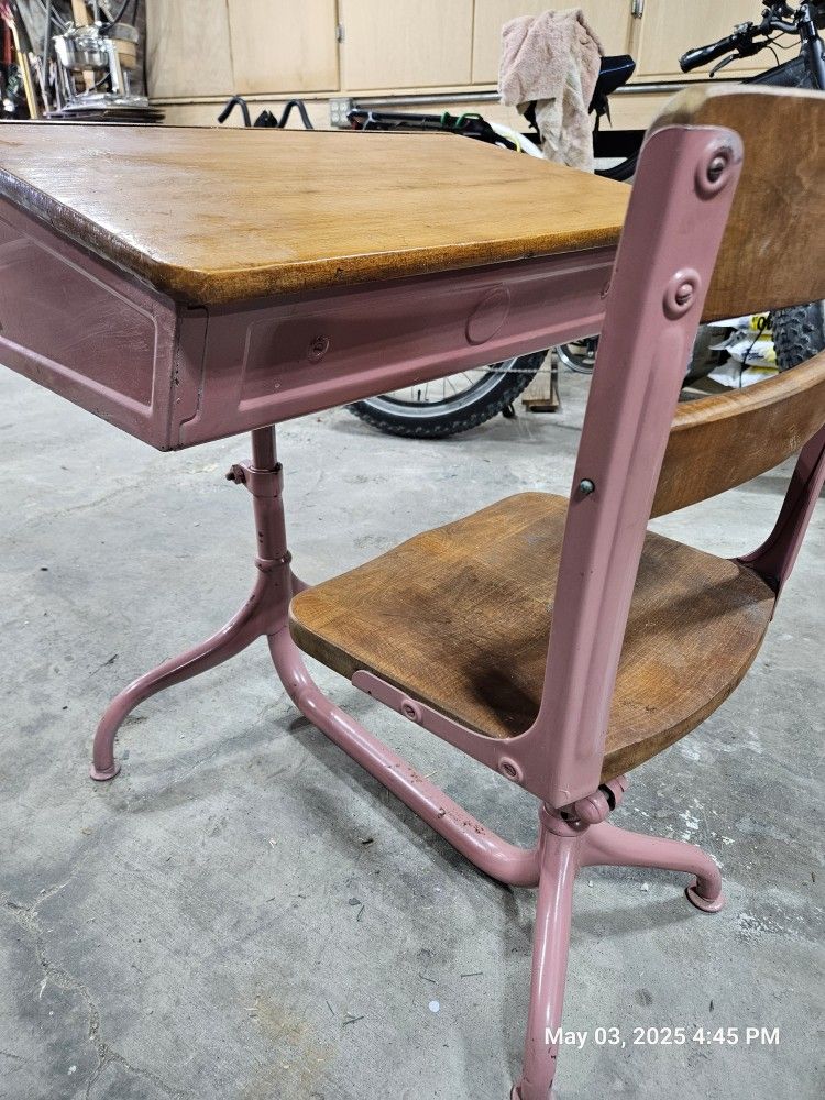 Beautiful Old School Desk