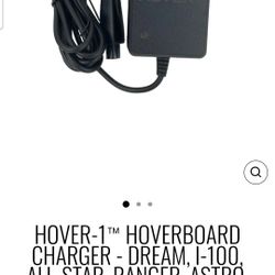 *HOVER-1  *HOVERBOARD *CHARGER - DREAM, I-100, ALL-STAR, *RANGER, *ASTRO, *TURBO, ORIGIN 