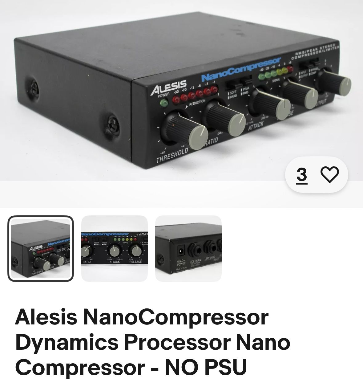 Alesis Nano Compressor