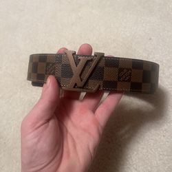 Brown LV Belt