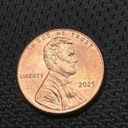 2025 Lincoln Wheat Cent Penny Coin 