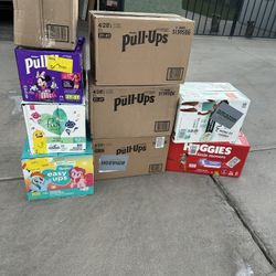 Diapers Pull-ups Multiple Sizes 