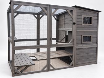 Large Catio / Outdoor Cat Enclosure