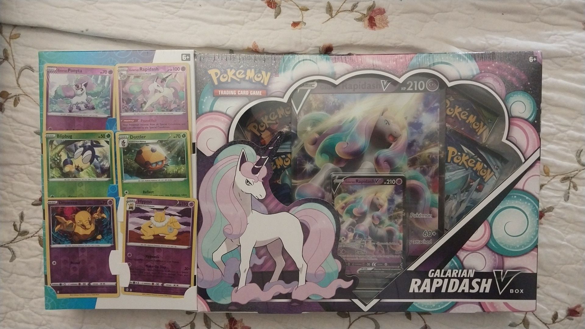Pokemon Trading Cards Rapidash sealed set
