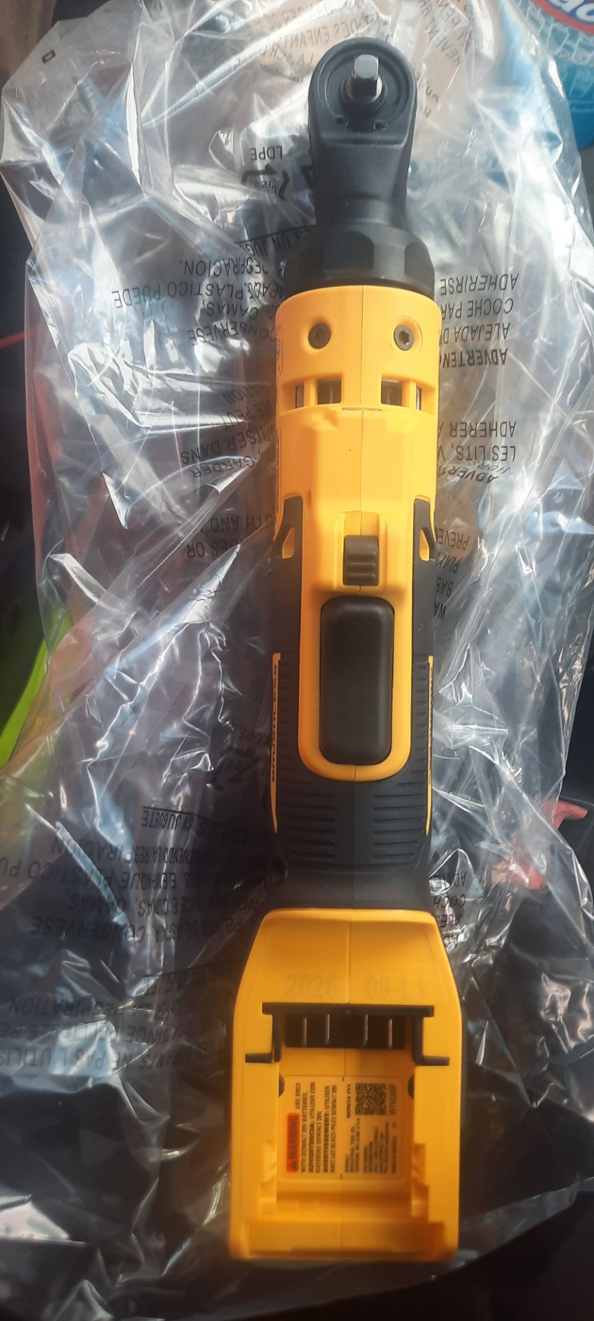 Dewalt 1/4in 20volt ratchet
