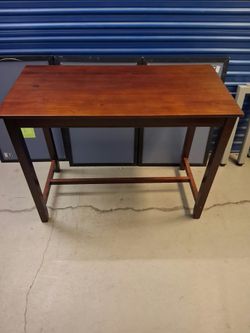 Bar height table