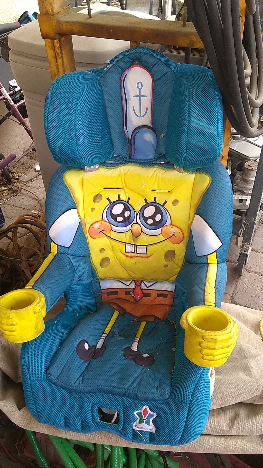 Child's booster car seat- SpongeBob SquarePants