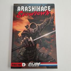 G.I. Joe Arashikage Comic Graphic Novel Black White Book Vol 1 Rare Collectible