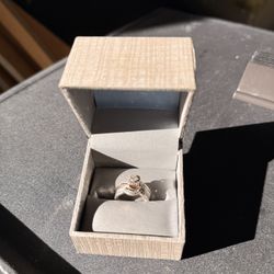 Engagement Set For A New/Old Couple