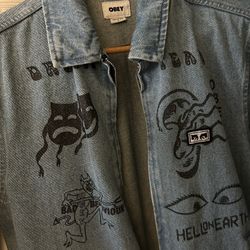 Obey Jean Jacket 