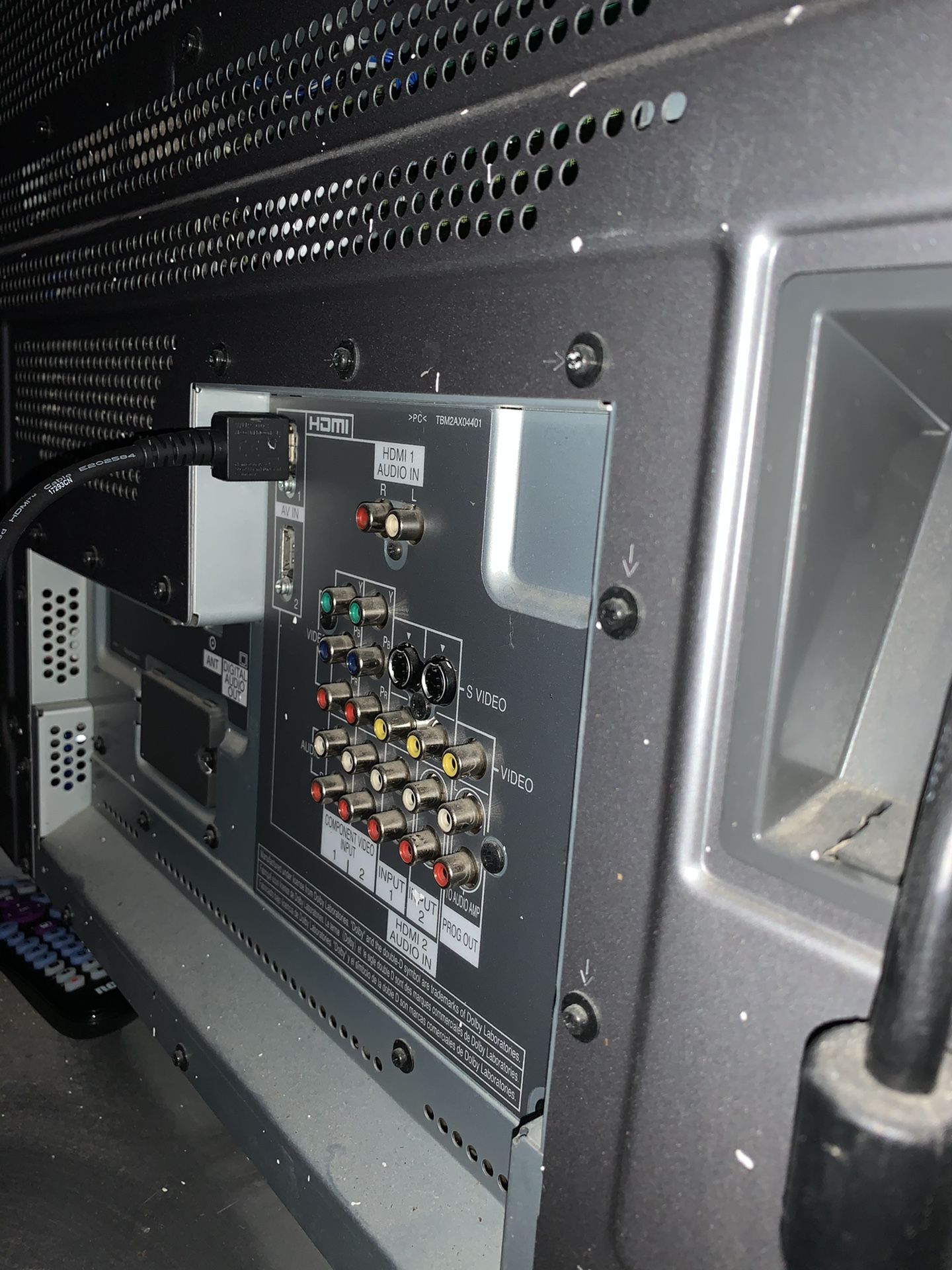 Large Panasonic TV .. Works