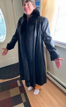 Soft Leather women’s coat