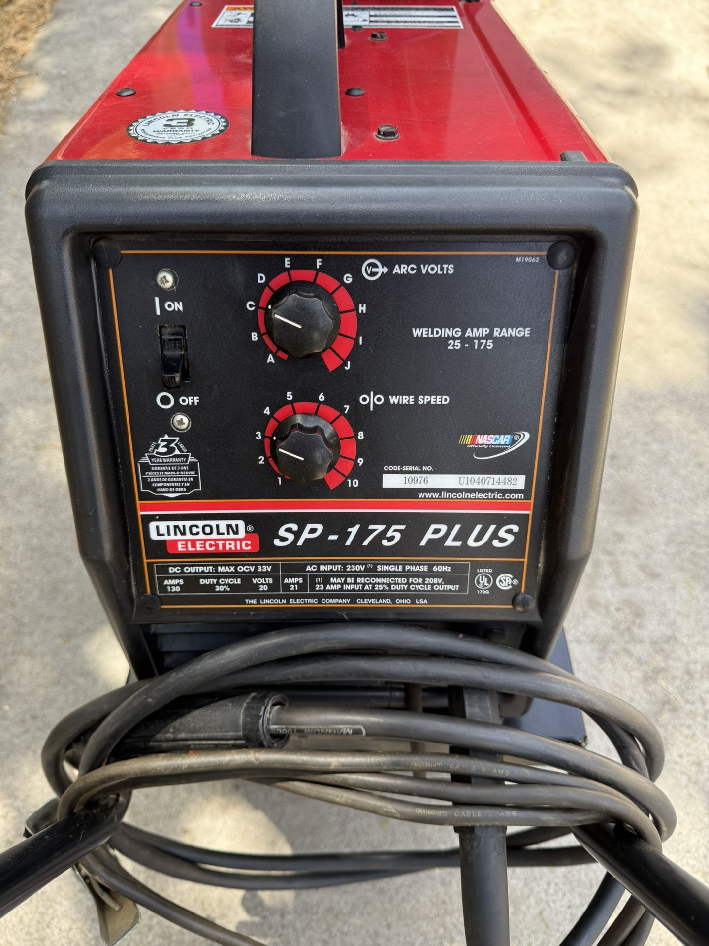 Lincoln Electric SP 175 Plus MIG Welder