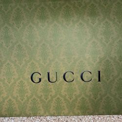 Large Gucci Shopping Bag 23” X 17” 