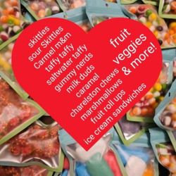 Free.ze Dr.ied. Ca.nd.y Valentines Gift 