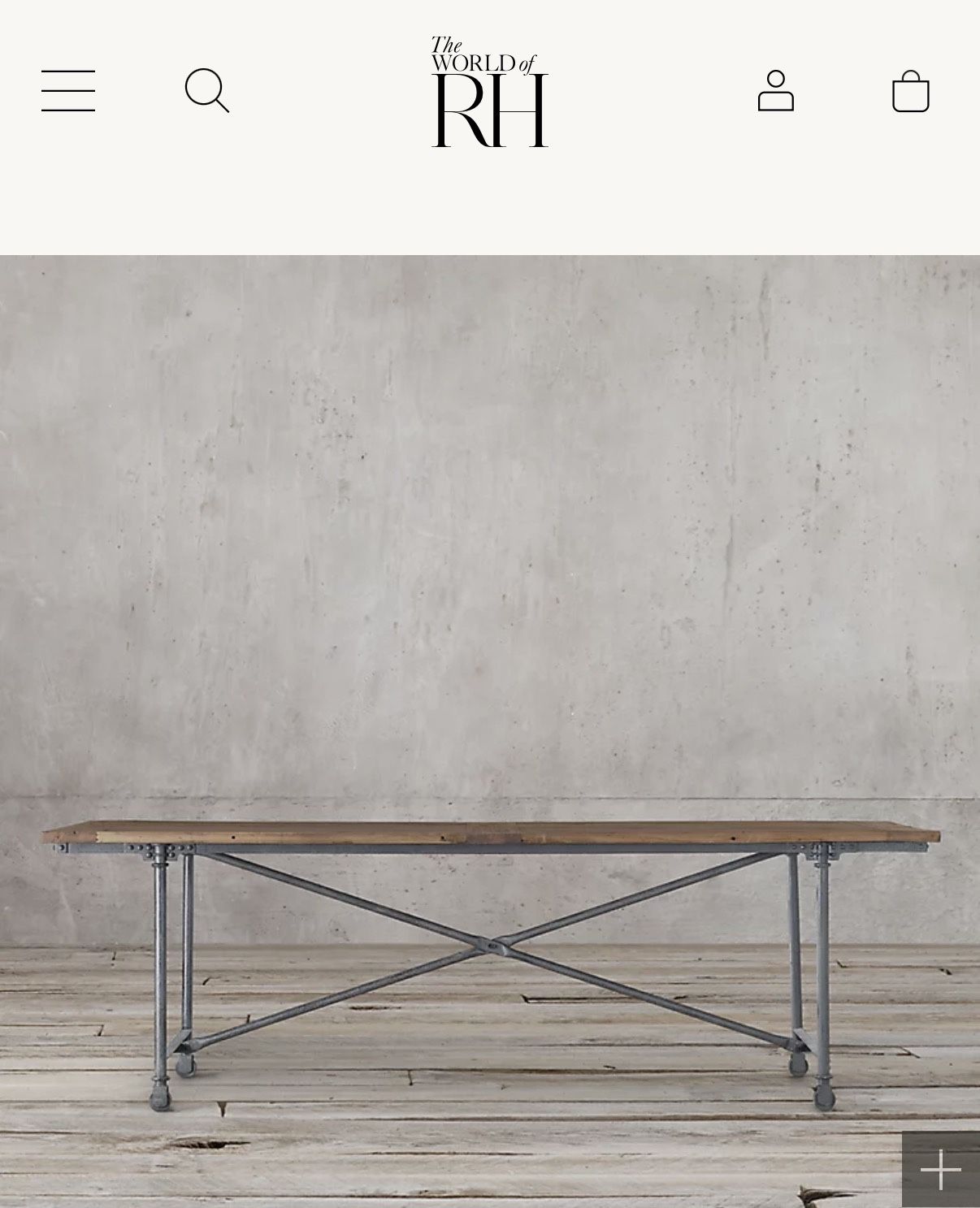 RH Table With Chairs