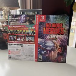 No More Heroes 3 Nintendo Switch ‘For Display Only’ Case Artwork Only