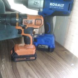 Lot G Impact And Drill Ing