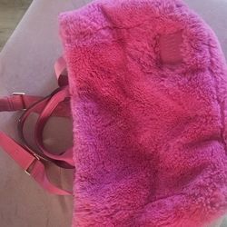 DKNY Furry Hot Pink Handbag