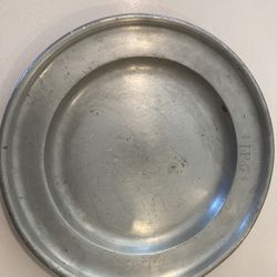 Antique German Tin Plates From Late 1700s Or Early 1800s