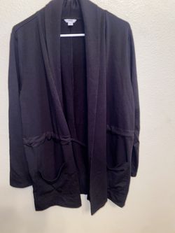 Black Cárdigan Xl