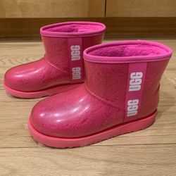 UGG Classic Clear Mini Boot In Taffy Pink