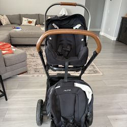 Nuna Pipa Stroller And Car seat Combo