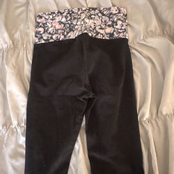 Floral fold over SKINNY leggings 2017