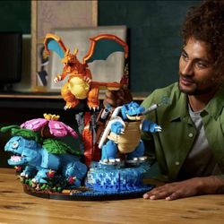 Pokémon Lego Venusaur, Charizard and Blastoise + Exclusive 