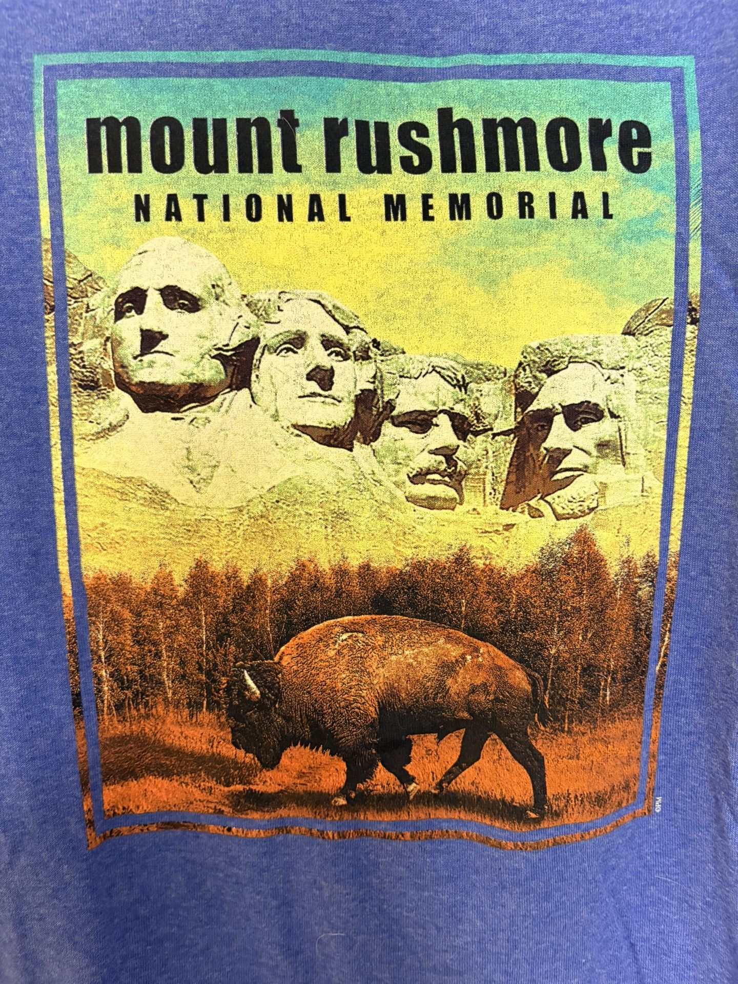 Mount Rushmore Memorial T Shirt Brand New XL