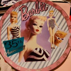 Vintage Barbie 35th Anniversary Limited Edition Plate