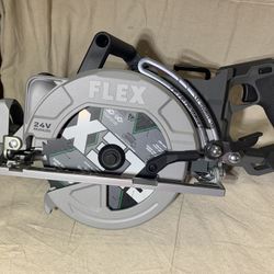 FLEX Rear Handle Circular Saw Charger And Bag