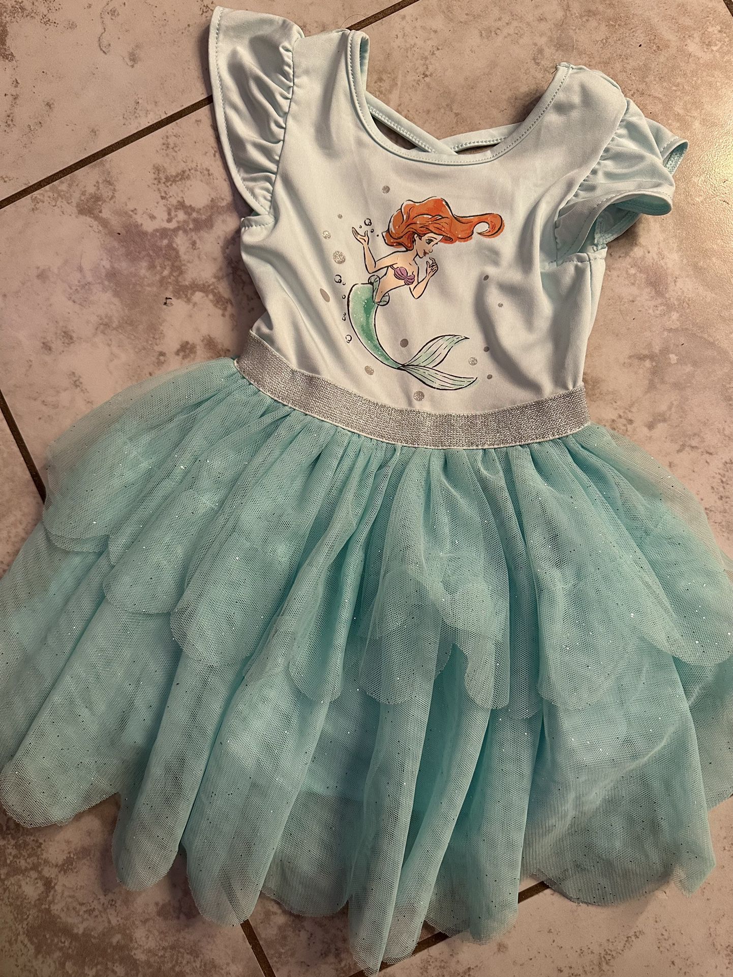 Toddler Girl Little Mermaid Dress 