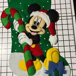 Handcrafted Mickey Mouse Stocking