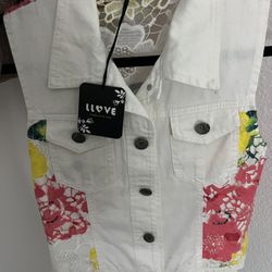 Jean jacket/ chaleco de mezclilla