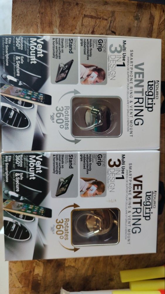 Aduro U-Grip Ventring Smartphone Ring & Vent Mount