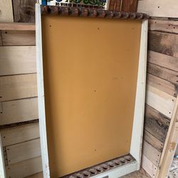 Vintage Brunswick Pool Billiard Cue Rack