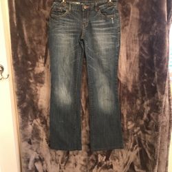 Ladies Mossimo Bootcut Jeans Size 7r
